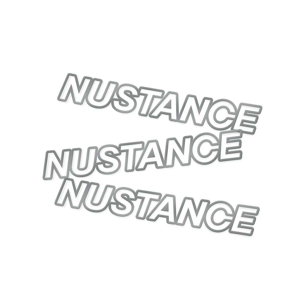 5" Metallic Nustance Decal
