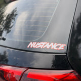 6” Nustance Decal